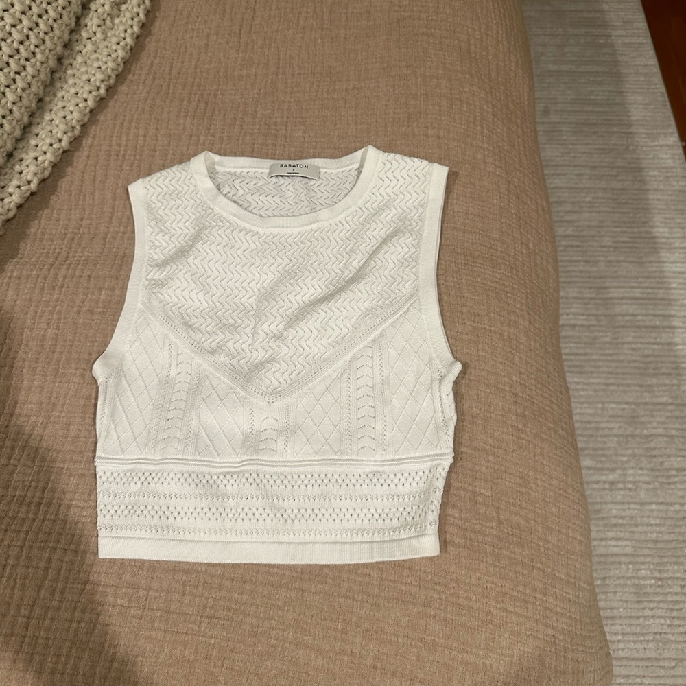 Aritzia pointelle tank